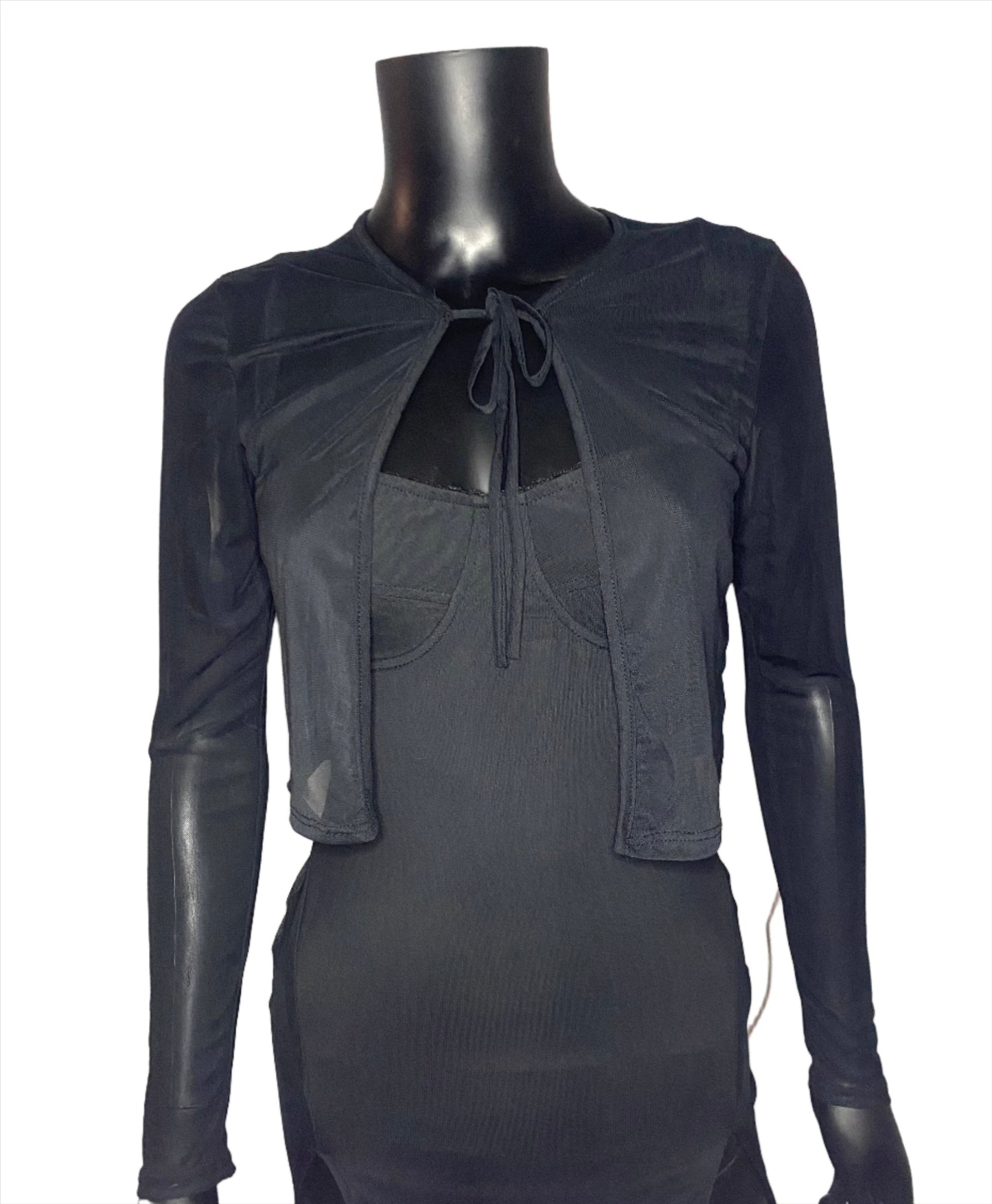 Ebony Mesh coverup