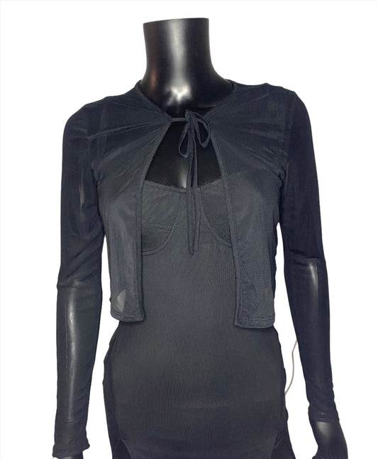 Ebony Mesh coverup